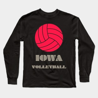 Iowa volleyball Long Sleeve T-Shirt